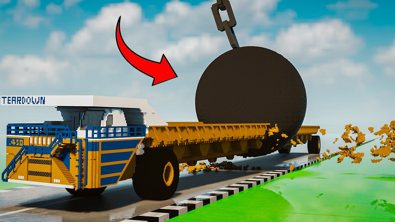 Long Cars vs Wrecking Ball | Teardown