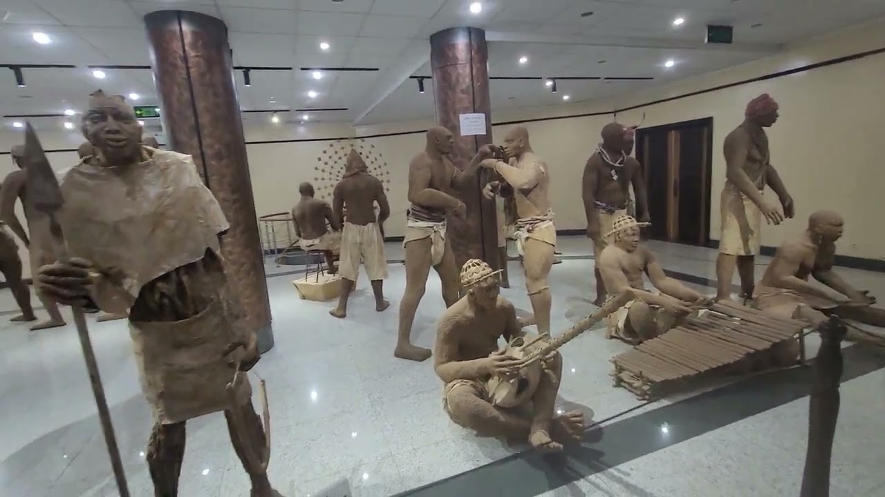 Museum Inside African Renaissance Monument in Dakar, Senegal - April 2023 Roots & Culture Tour