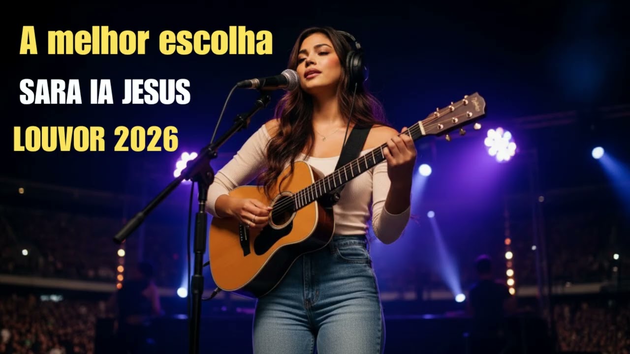 SARAH IA JESUS |  Eu Tentei Sozinho… Até Me Entregar a Deus | Louvor Emocionante