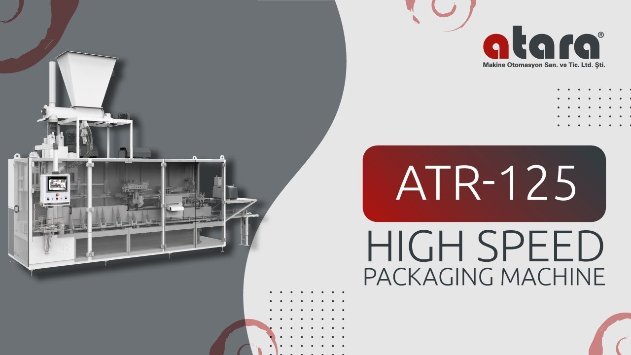 ATR-125 ( 1-2-5 KG ) | HIGH SPEED PACKAGING MACHINE ( TEKBAŞ )