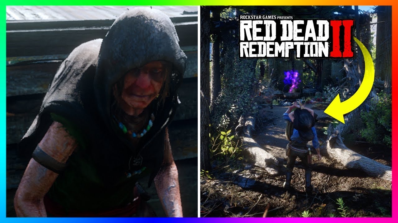 What Happens If You Bring The Witch To The Witch's Cauldron In Red Dead Redemption 2? (RDR2)