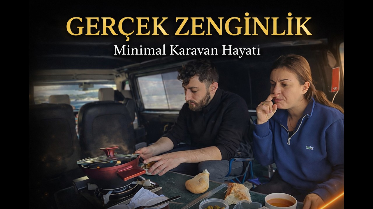 Karavanda Minimal Hayat | Deniz Manzaralı Özgür Yaşam #KaravanHayatı #DenizManzarası