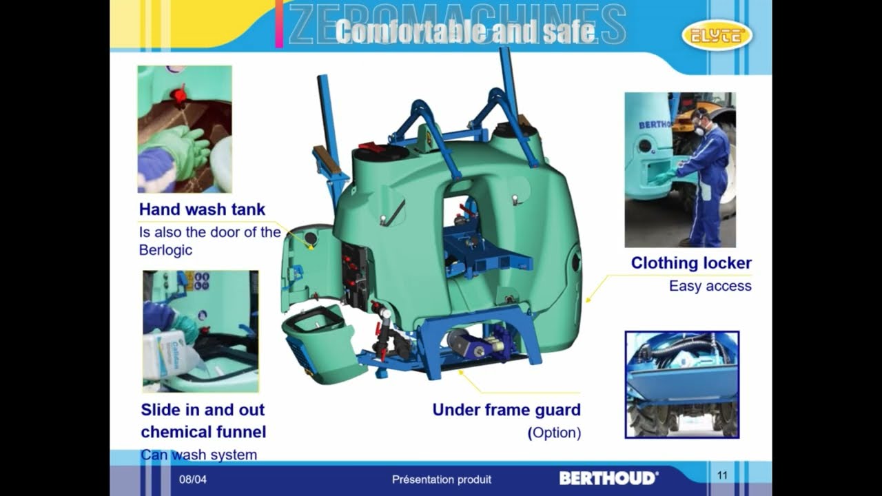 Berthoud Elyte Mounted Sprayer Product Information