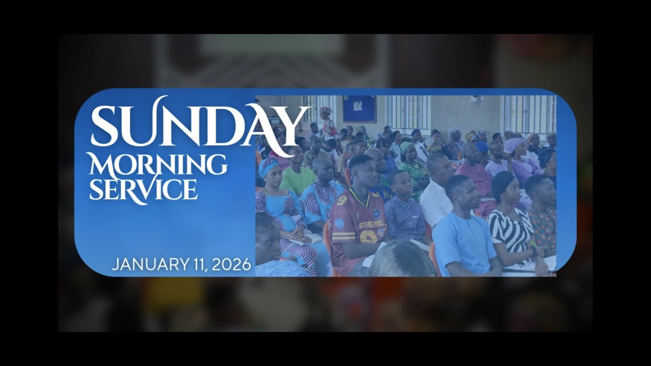 | |Sunday Evening Service |Jan. 11, 2026