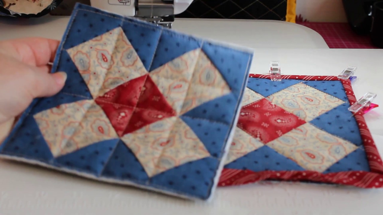 Leçon de patchwork Episode 5 matelasser à la machine à coudre