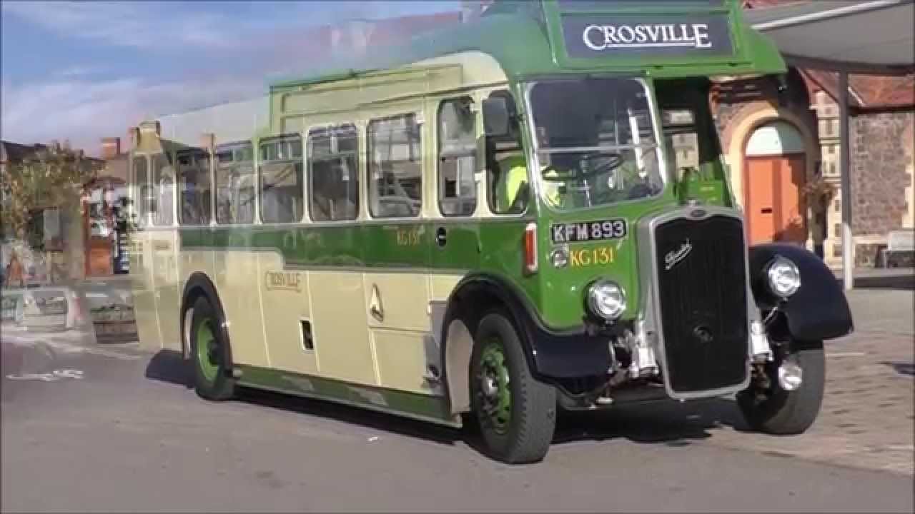 RIDING AROUND MINEHEAD IN A CLASSIC SINGLE DECKER BRISTOL BUS