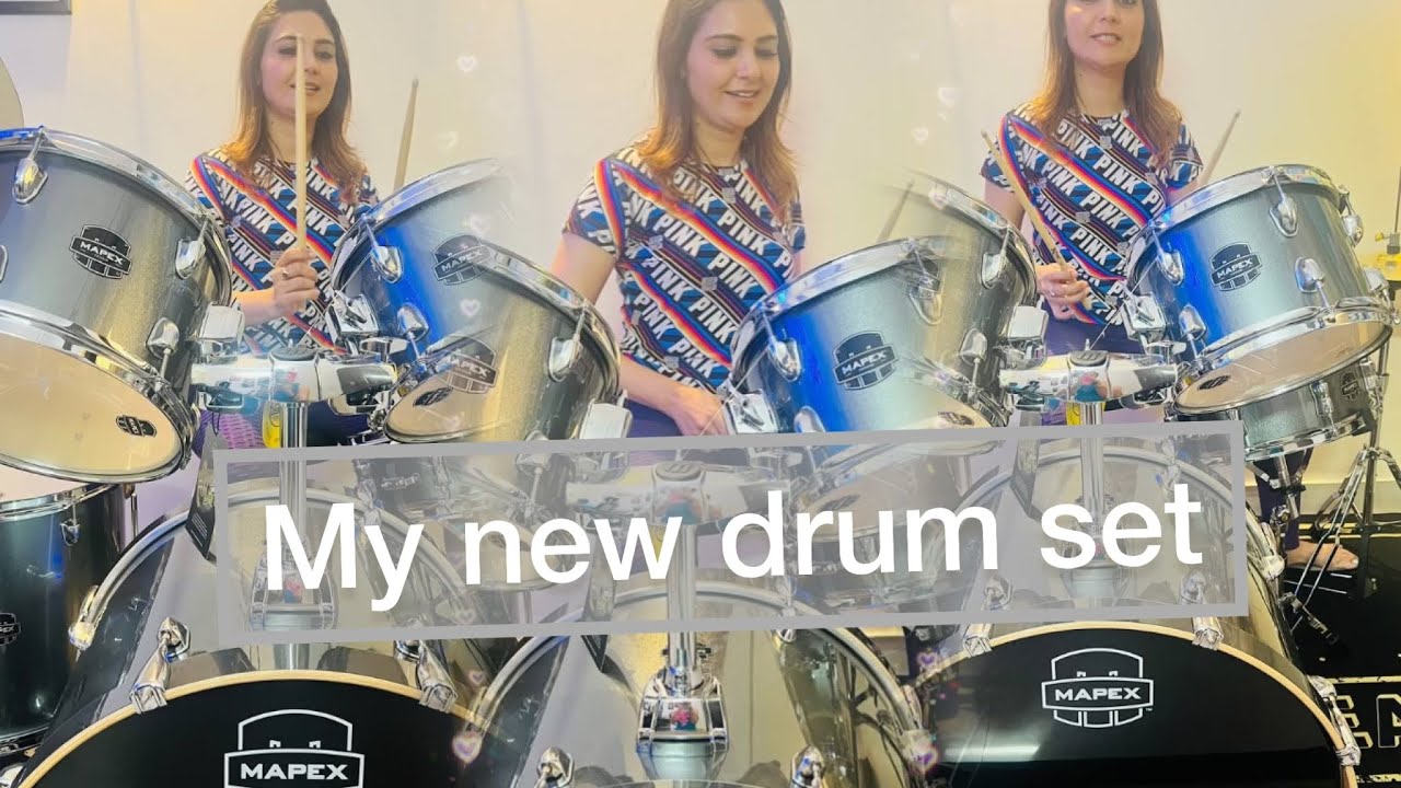Unboxing of my new drum set || Mapex brand