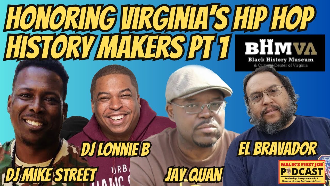 Honoring VA's Hip Hop History Makers Pt 1 - feat. DJ Mike Street, DJ Lonnie B, JayQuan & El Bravador