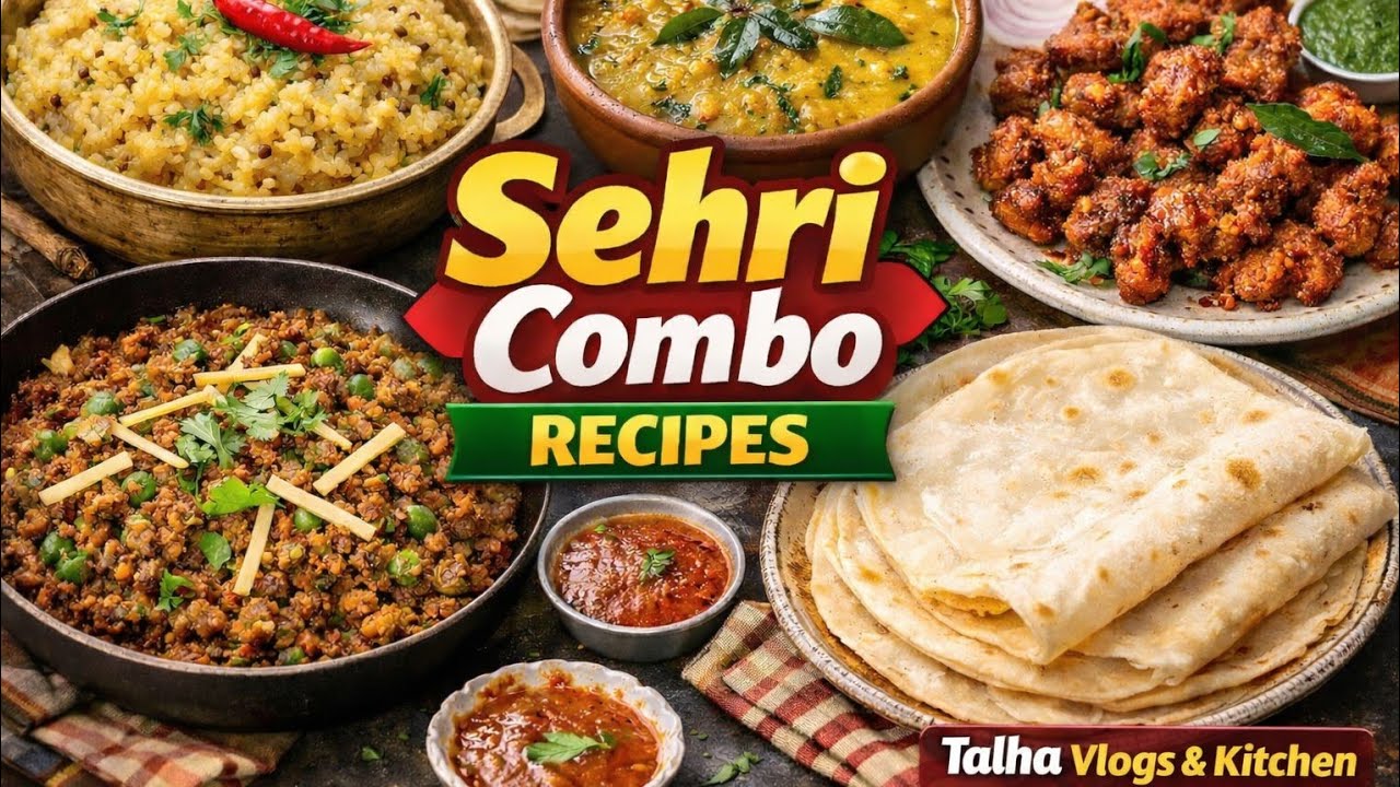 Ultimate Sehri Combo Platter | Complete Meal Prep Idea 🍛