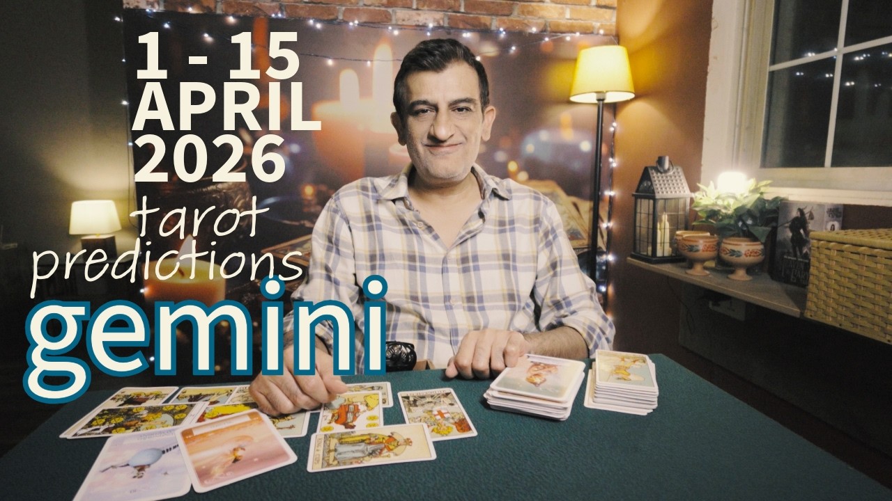 GEMINI - 1 - 15 APRIL 2026 - What will happen☕️psychic love tarot