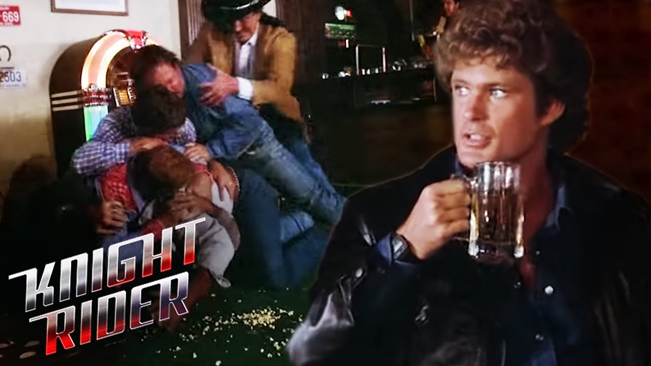 Michael Starts a Bar Fight | Knight Rider