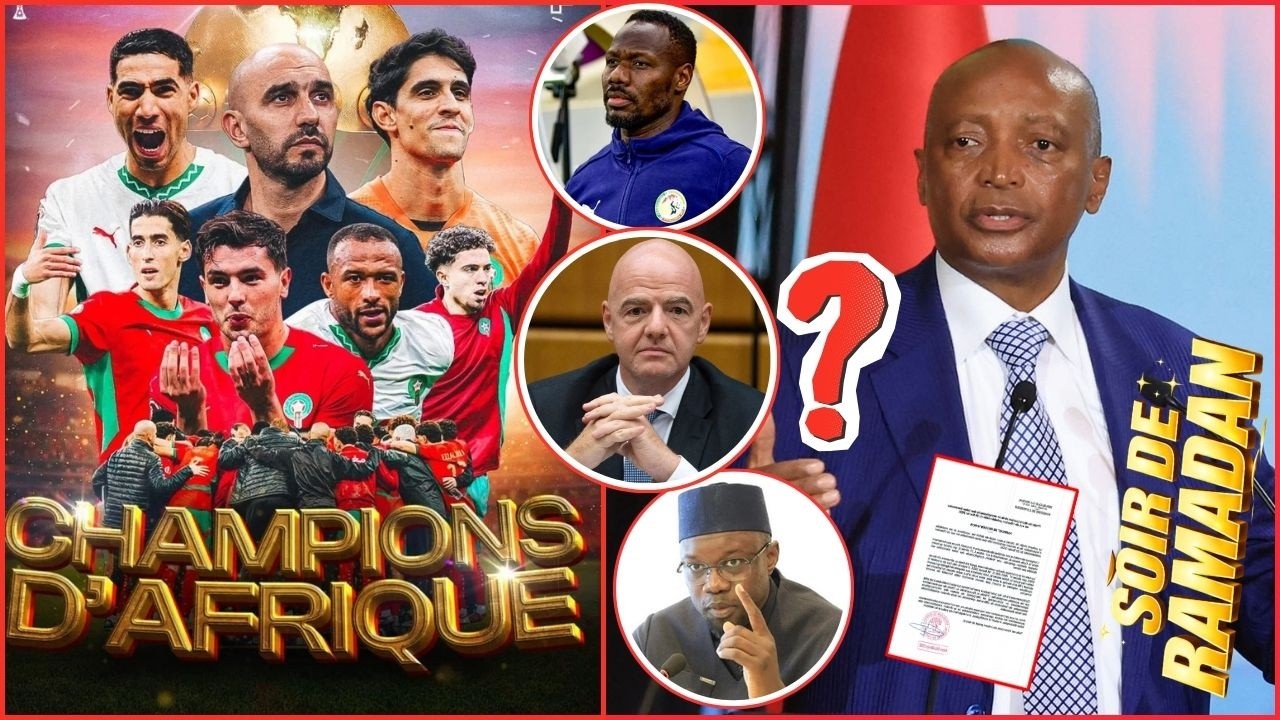 🛑Urgent• La Décision Tombe sur le Sénégal-Maroc Veut la Coupe-Caf Décide-Sonko/Diomaye Révèlent…
