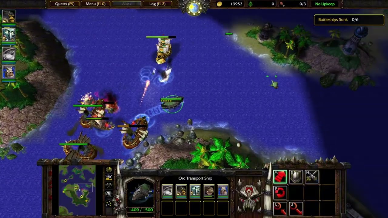 Warcraft 3: The Frozen Throne - Bonus Campaign - Act 3: A Blaze of Glory - Part 1