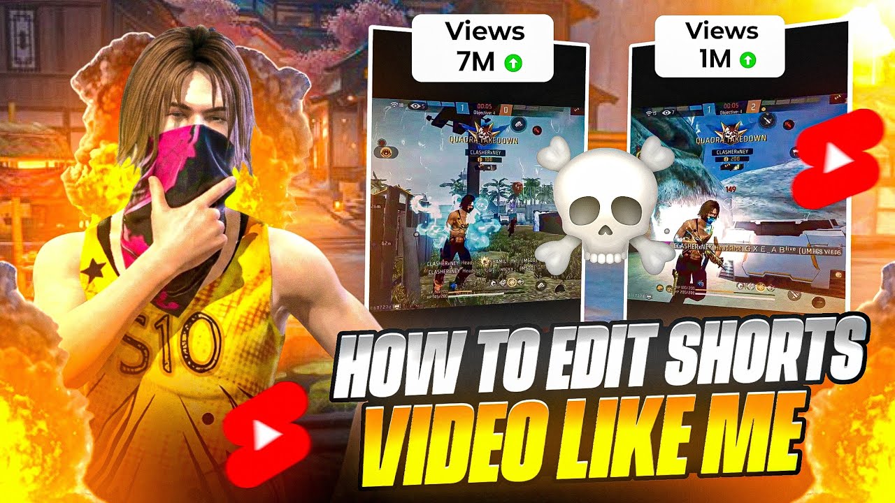 How To Edit Free Fire Gameplay Short Video in Capcut || Viral Shorts High Quality Editing Tutorial