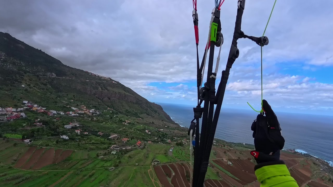 Paragliding Tenerife - La Corona Landung Nordwest [05.12.2025]
