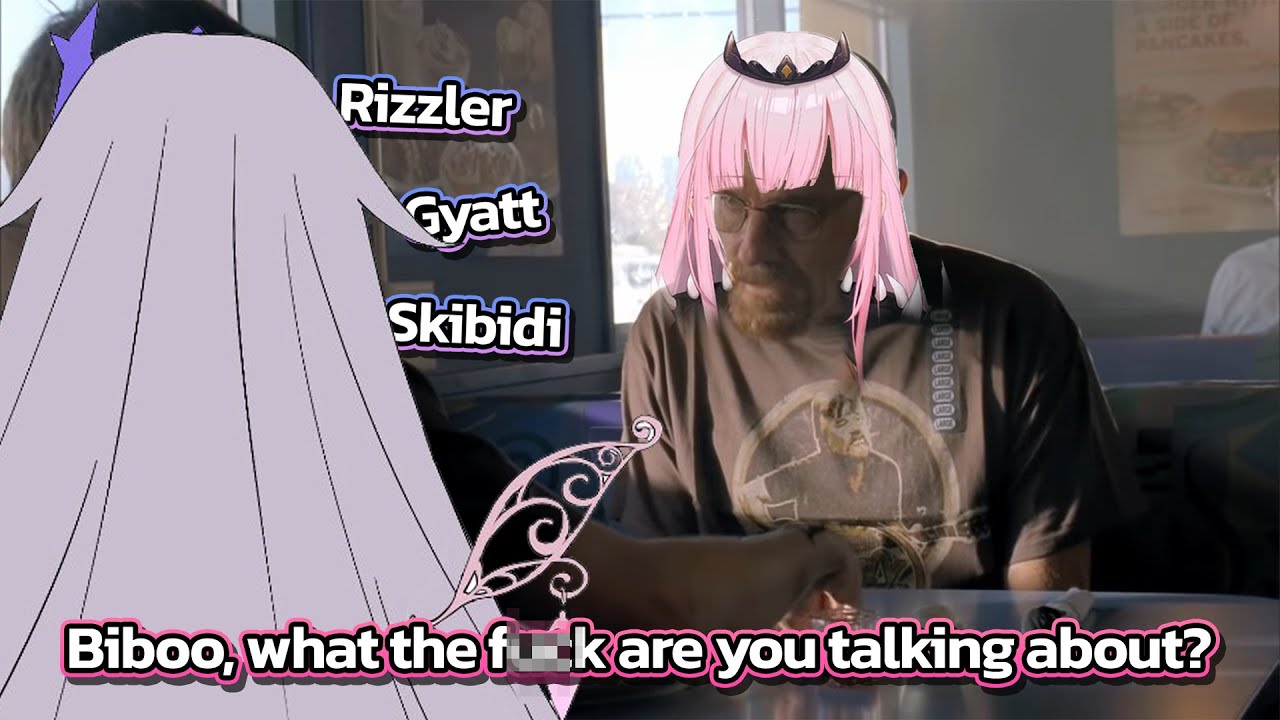 Biboo's zoomer energy is just too much for Calli to handle