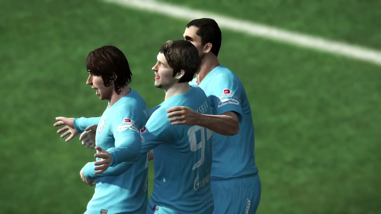 Карьера за Зенит - команда из славян - звезда футбола - pes 2013 #75