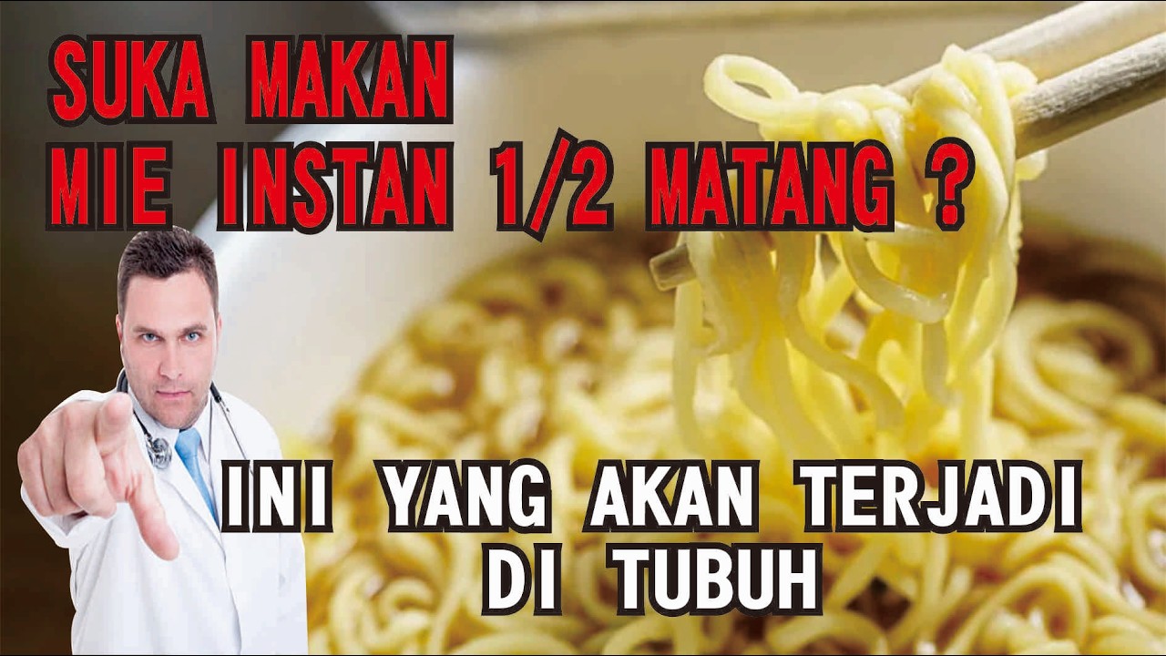 Mie Instan Setengah Matang Favoritmu? Efeknya ke Tubuh Bisa Fatal, Harus Tahu Sebelum Terlambat!