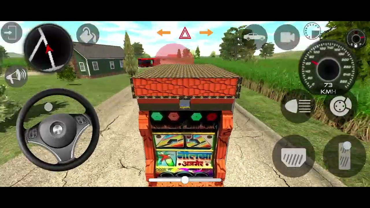 Rajasthani DJ wali kar race game 😲Rajasthani DJ wali kar race game 😲