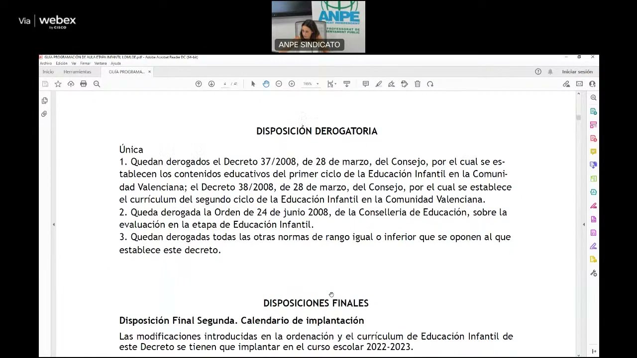 ANPE VALENCIA: LOMLOE, DEL CURRÍCULO A LA PROGRAMACIÓN DE AULA LOMLOE -  INFANTIL