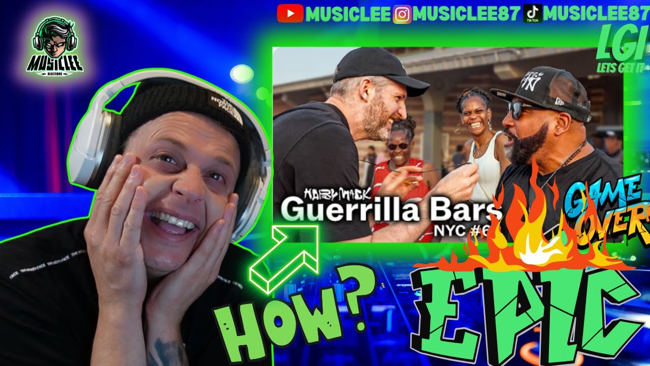 Могу ли я остаться на месте до конца? 🤯🔥🔥Гарри Мак ~ Guerrilla Bars 68 ~ безумная реакция