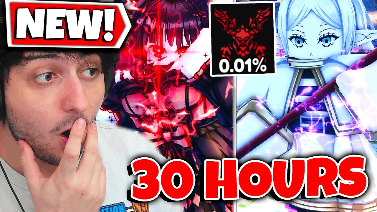 I Spent 30+ HOURS Getting OVERPOWERED 0.01% Units in Roblox!