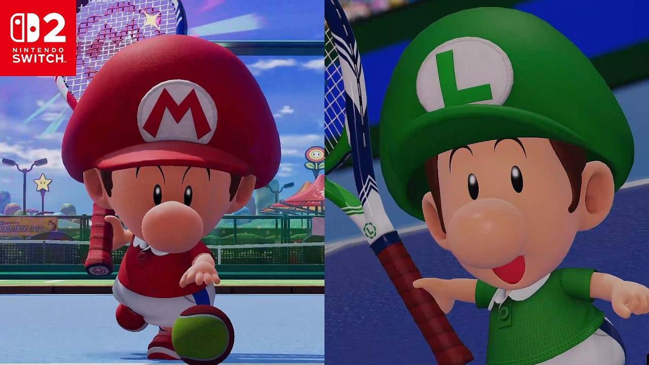 Baby Mario and Baby Luigi Rank A Battle  - Mario Tennis Fever | Nintendo Switch 2