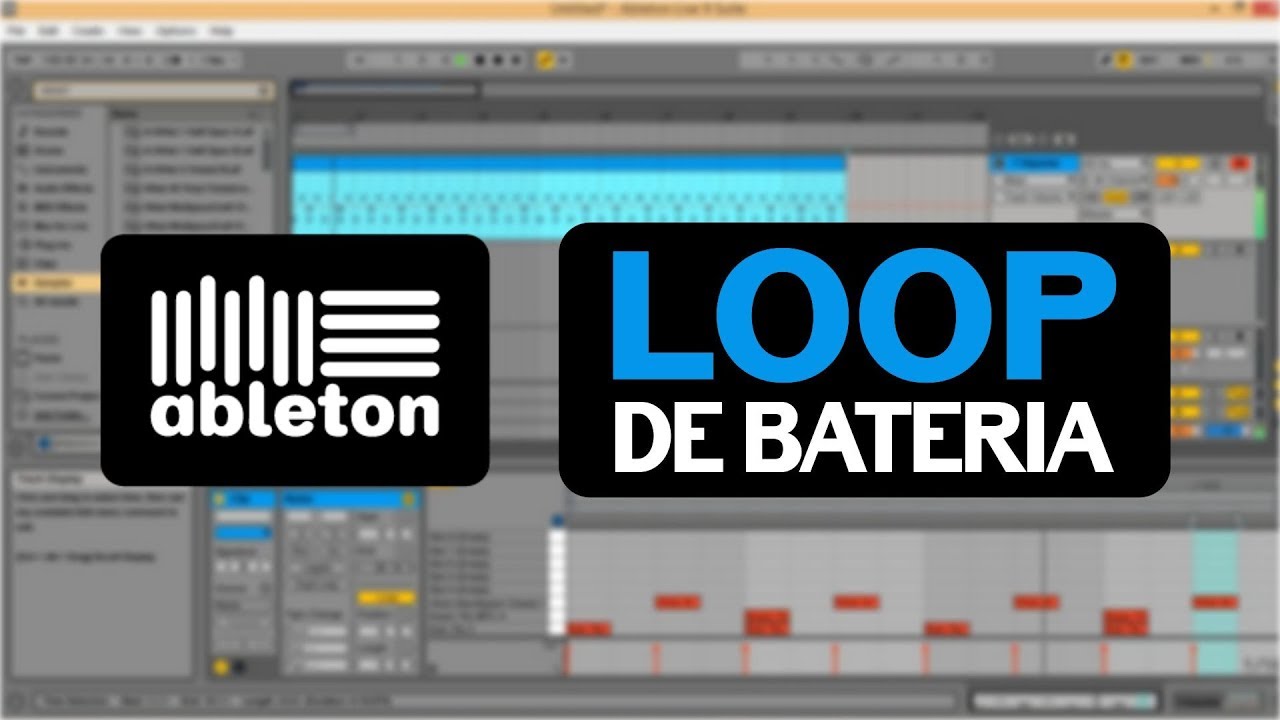 Como Criar Loop de Bateria no Ableton Live