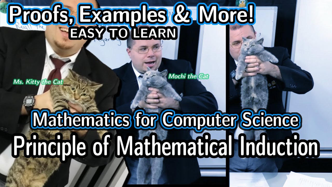 Principle of Mathematical Induction (with full examples) [Mathematics for CS]