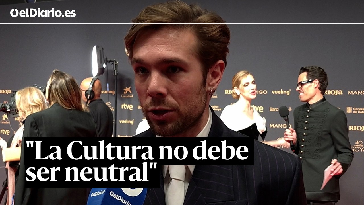 Carlos Cuevas, en los Goya 2026: 