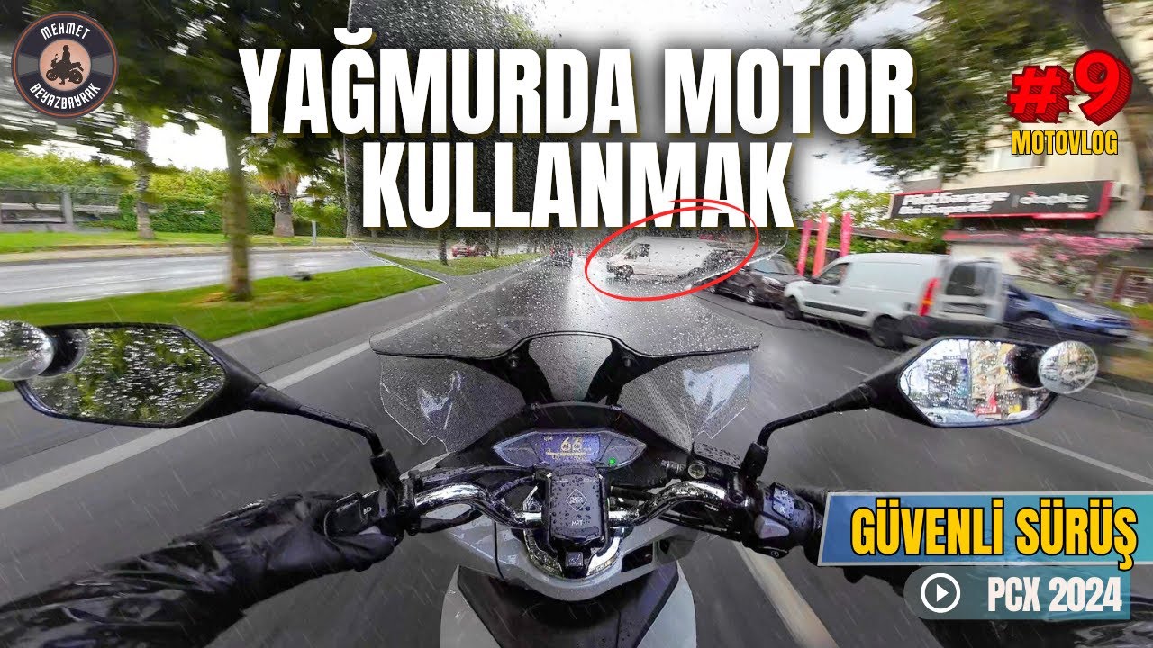 Yağmurda Motosiklet Kullanmak ve Güvenli Sürüş | #motovlog #mehmetbeyazbayrak