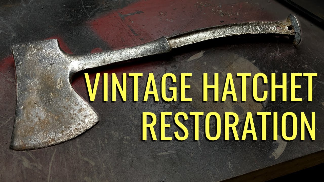 Vintage Estwing Hatchet Restoration