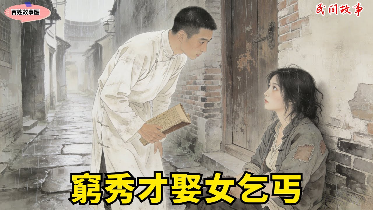 窮秀才娶了路邊女乞丐，父母親人嫌他丟人，大婚之日沒有一個人來，卻沒想到乞丐娘家來人了！#故事頻道 #民間故事#有聲書 #睡前故事#中國文化#故事分享
