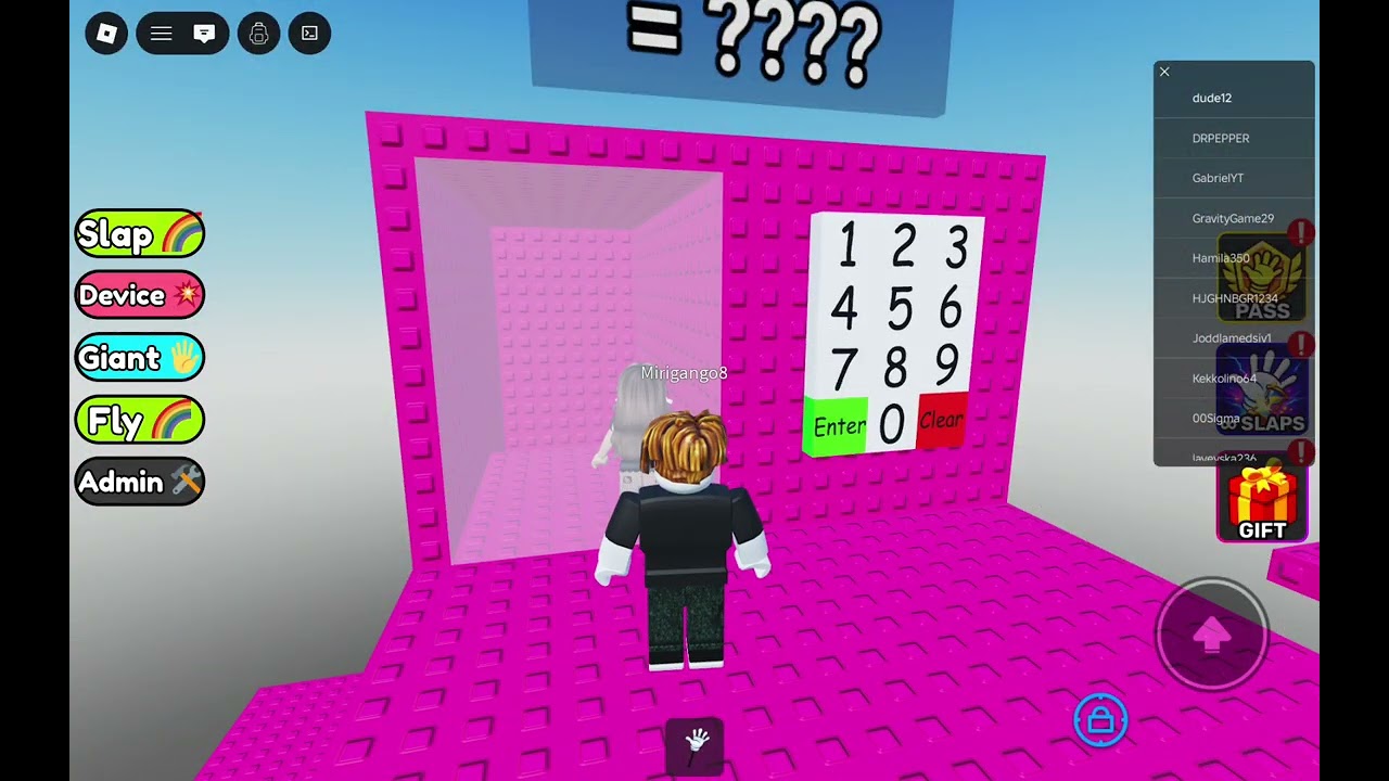 I did the hole troll tower obby 