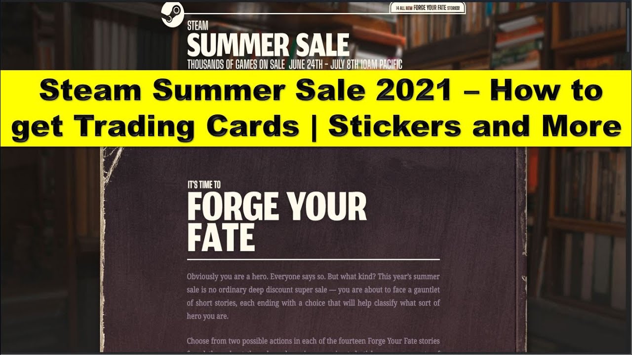 Steam Summer Sale 2021 | New Stories | New Badges | New Cards | New Stickers