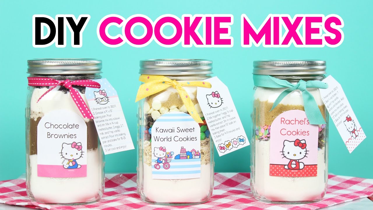 How to Make DIY Hello Kitty Cookie Mixes!