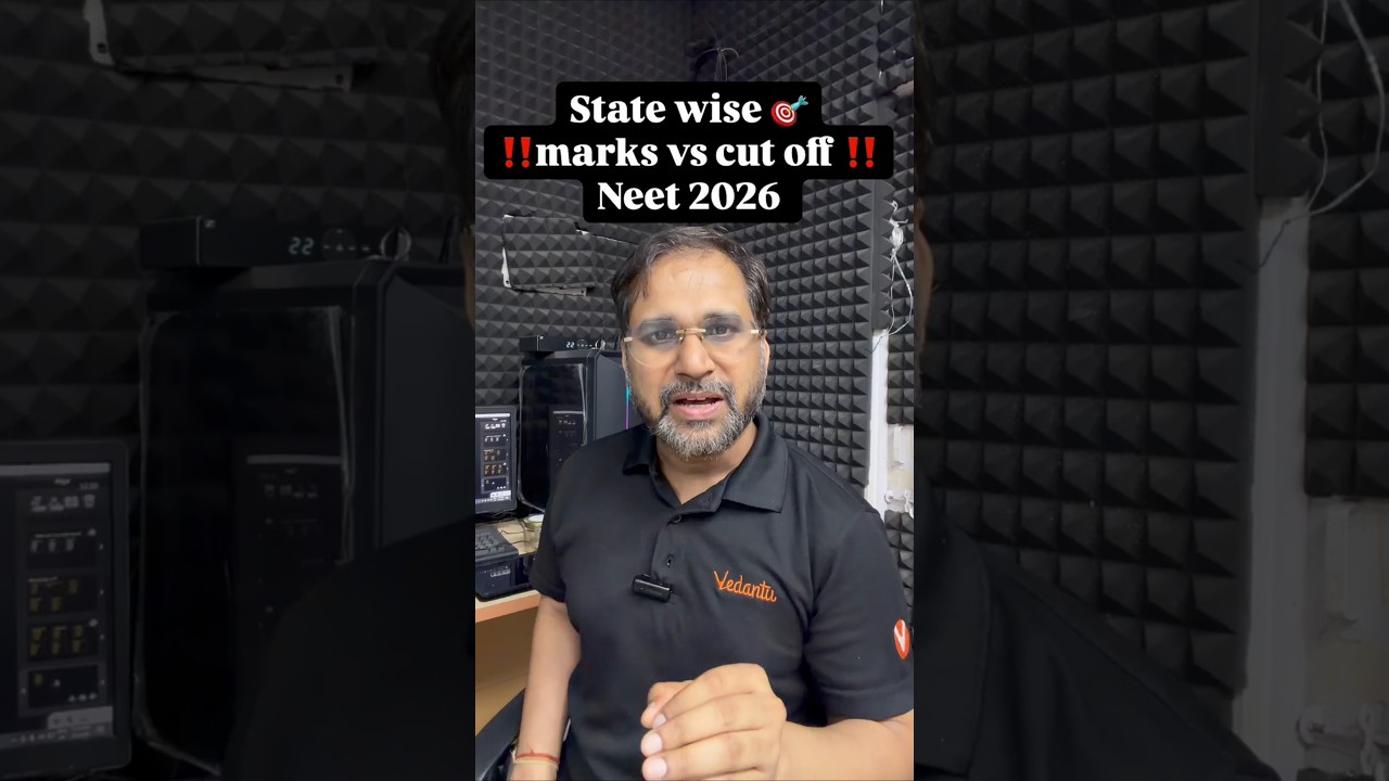 🔥 Marks vs Cutoff NEET 2026 😳 State Wise Cut Off 🚀 Tarun Sir #neet2026 #ytshorts #neetcutoff2026