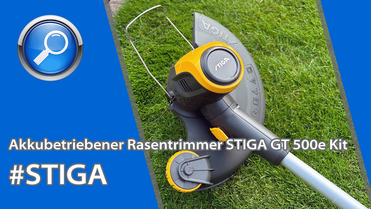 STIGA GT 500e Kit: Der Rasentrimmer für präzise & saubere Rasenkanten - Kabellos und leistungsstark