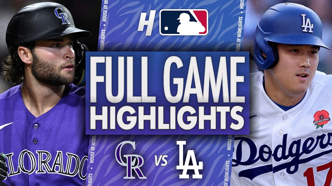 Colorado Rockies против Los Angeles Dodgers &mdash; ЛУЧШИЕ МОМЕНТЫ МАТЧА 🔥 25 мая 2026 г. Сезон MLB