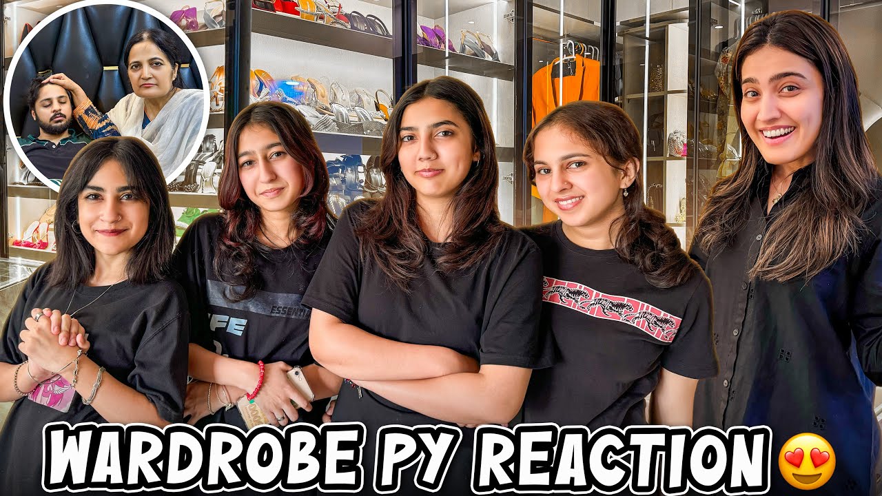 GHAR WALY AREEB KA PATA LENE AYE 🥰 | New Wardrobe Room Py Sab Ka Reaction 😍