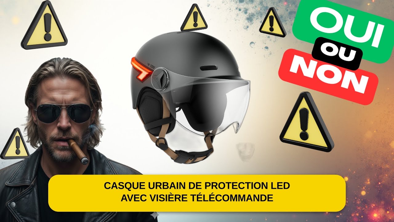 Casque avec LED arrière 2026 : la visibilité ultime en ville, vrai salut ou simple gadget ?