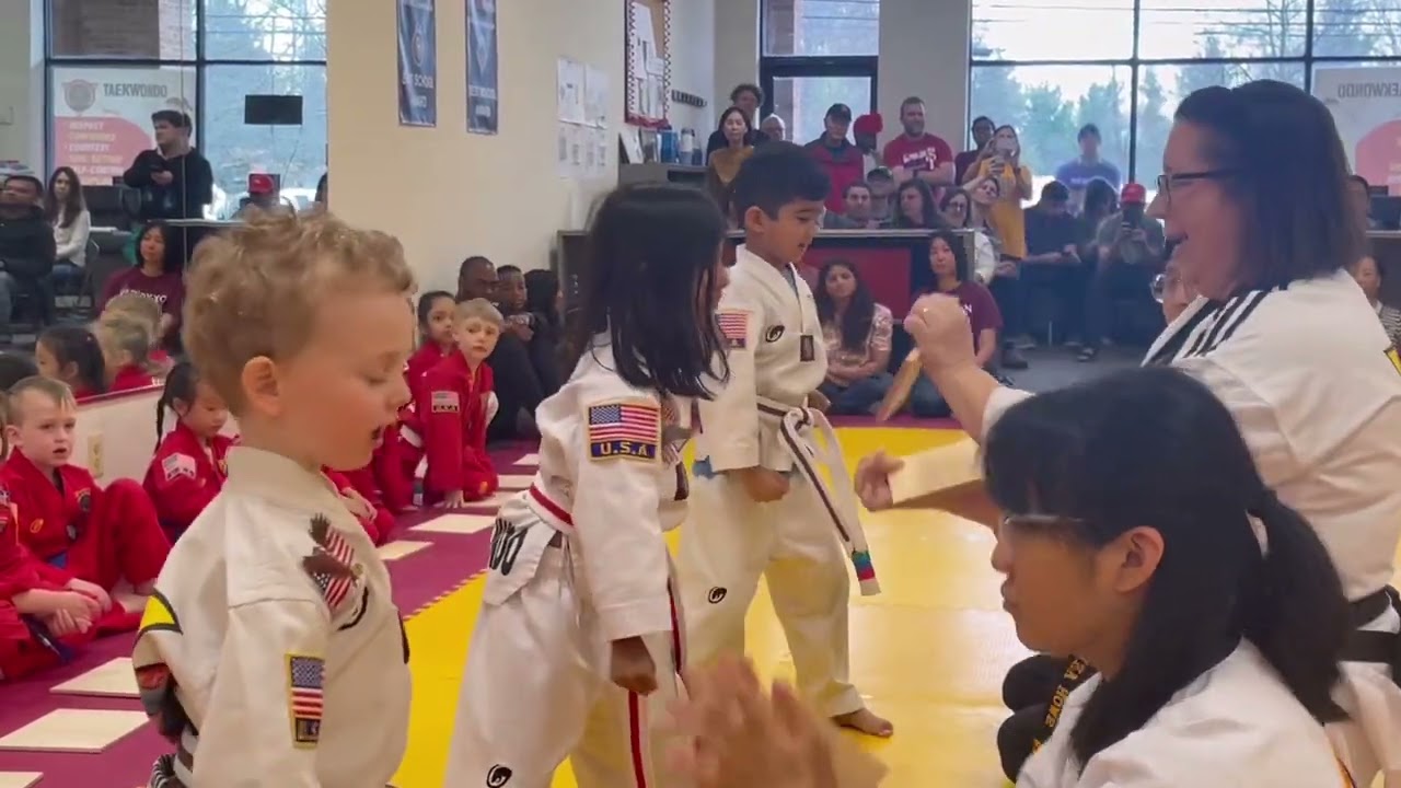 Ahn’s Taekwondo. 17th belt promotion test. Lawrenceville, New Jersey 🇺🇸🥋