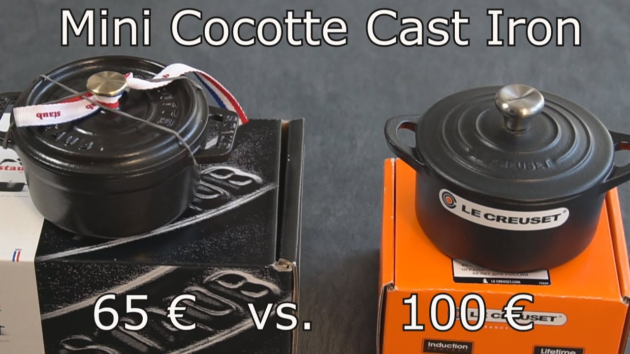 LE CREUSET vs. STAUB Mini Cocottes // Ultimate Review // UNBOXING & REVIEW