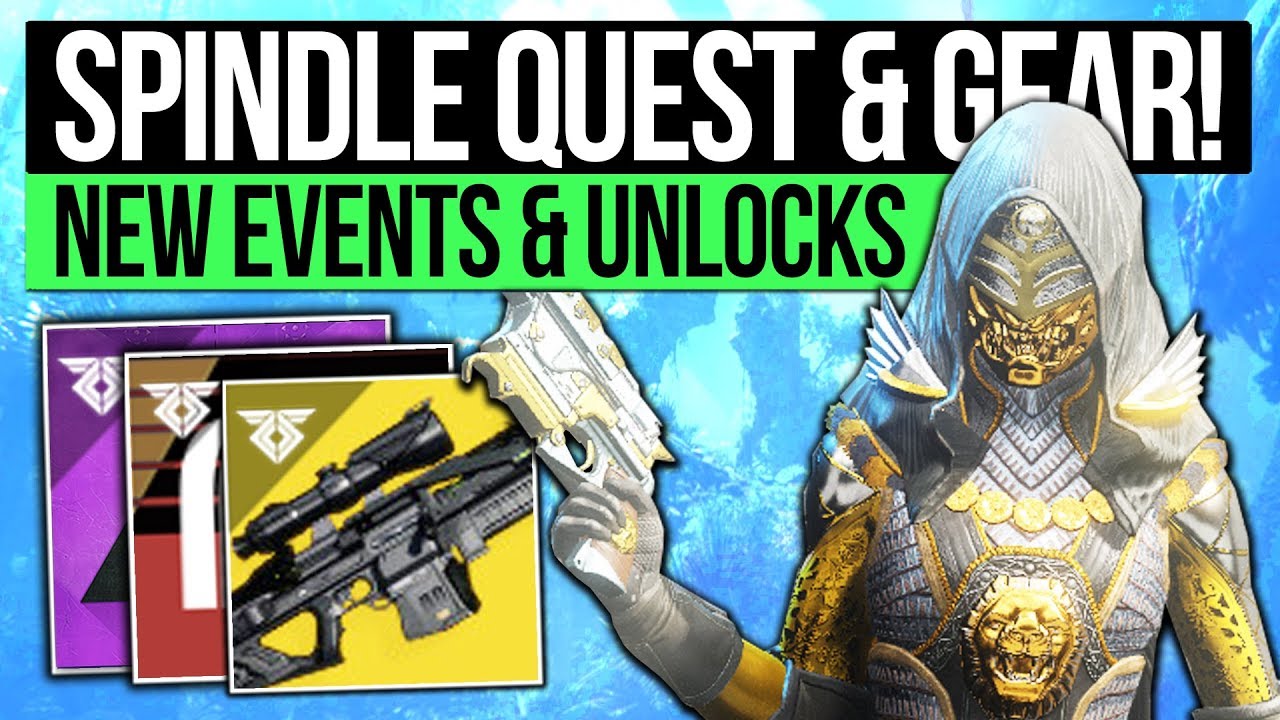 Destiny 2 News | SPINDLE UPDATE & NEW EXOTICS! Rep System Rework, Rare Upgrades, New Loot & PTR!