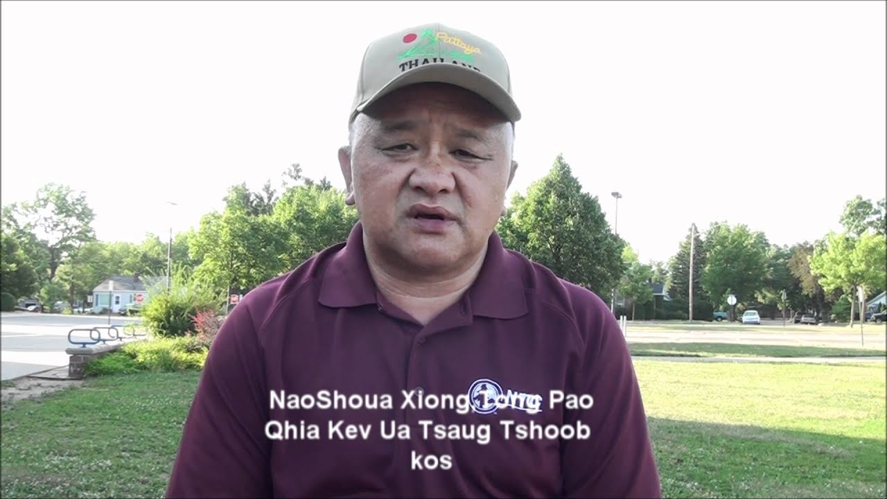 Nao Shoua Xiong qhia kev ua tsaug tshoob kos.