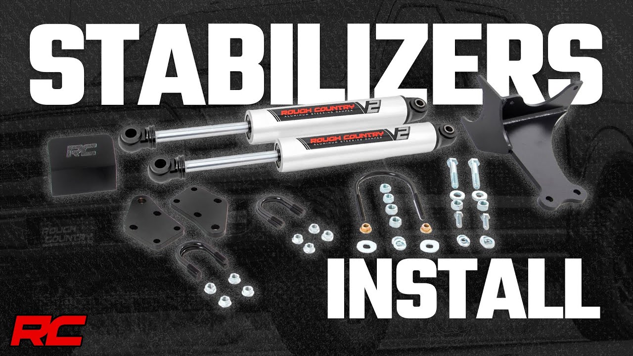 Installing Dual Steering Stabilizers on 2022 Ford F-250