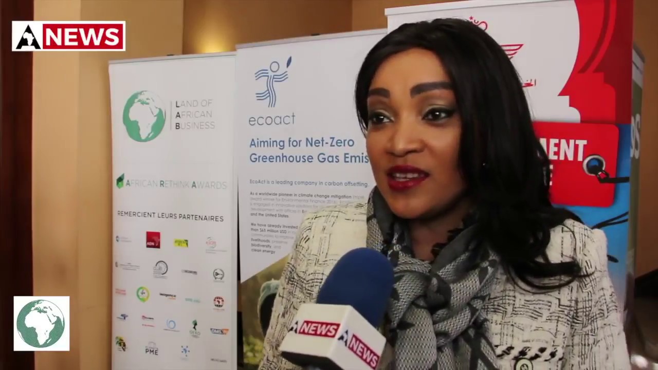 Interview de Danièle Sassou Nguesso au Land Of African Business à Paris le 16 mars 2018