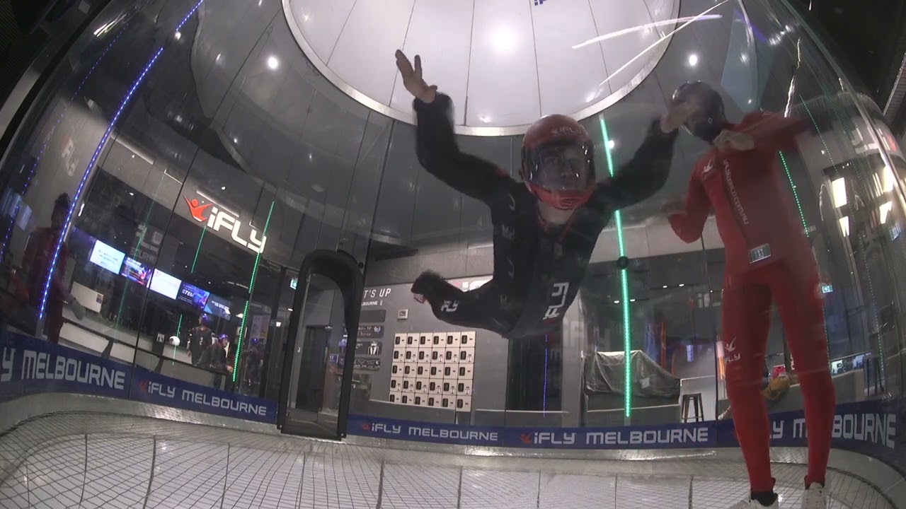 First Time in Wind Tunnel (Pre-AFF Training)