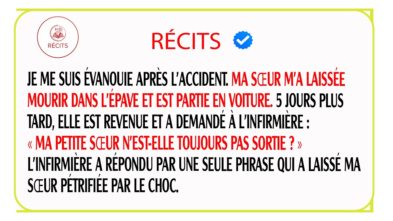Elle m'a laissée pour morte au fond d'un ravin, je suis revenue pour détruire sa vie de mensonges.