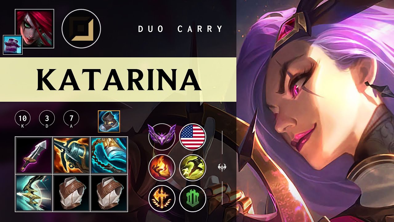 Katarina Carry vs Senna - NA Master Patch 26.02